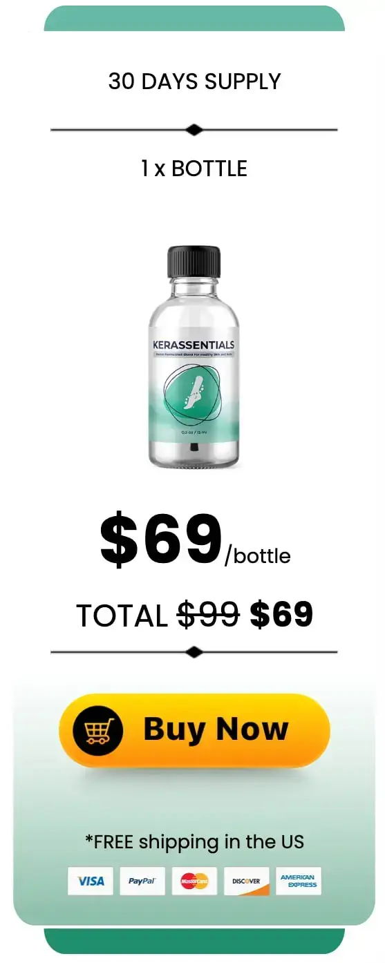 Kerassentials 1 bottle pricing